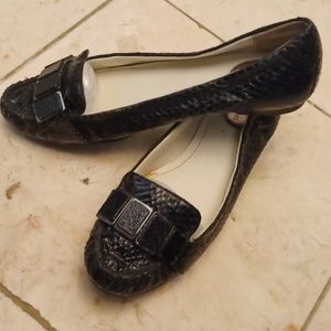 Calvin Klein Real Snake Skin Flat Shoes. 6 M